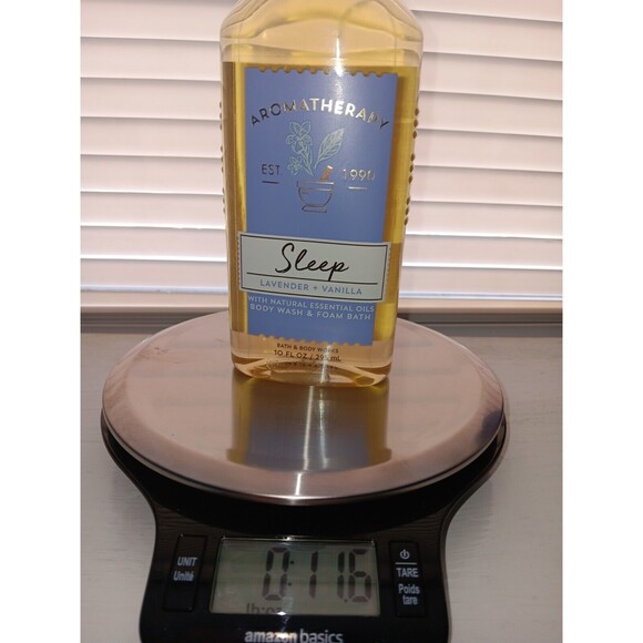 Bath & Body Works Aromatherapy Sleep Lavender Vanilla Body Wash Foam Bath 10 oz - Picture 6 of 8